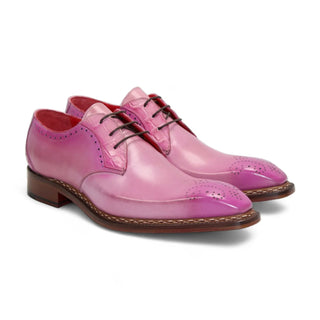 Fennix Tyler Alligator Skin & Calf-Skin Leather Derby (FX1064)-AmbrogioShoes