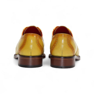 Fennix Tyler Men's Shoes Alligator Skin & Calf-Skin Leather Derby (FX1064)-AmbrogioShoes