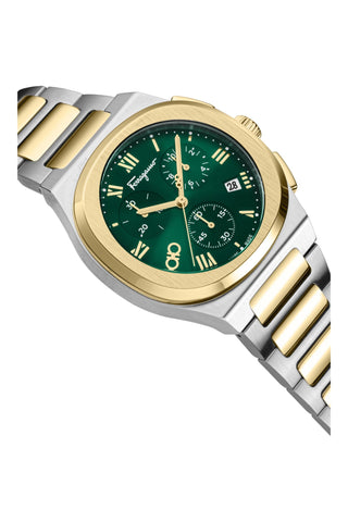 Ferragamo Elliptical Chronograph Watch