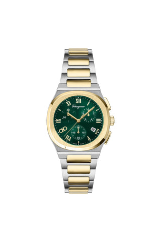 Ferragamo Elliptical Chronograph Watch