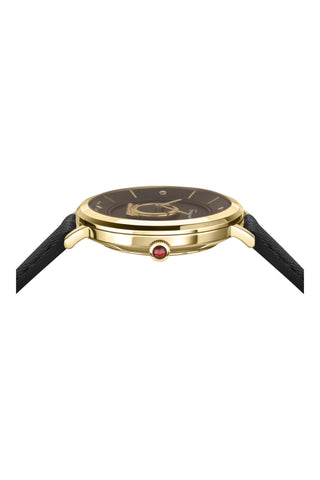 Ferragamo Minuetto Leather Watch