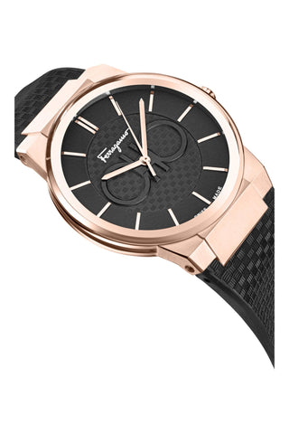 Ferragamo Sapphire Silicone Watch