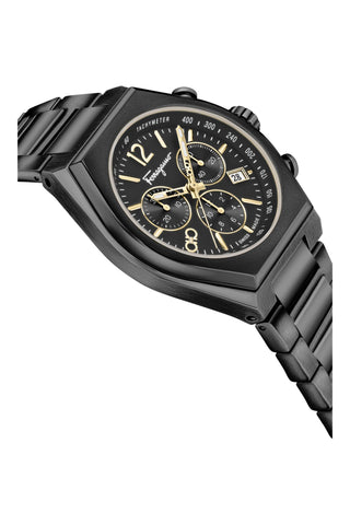 Ferragamo Tonneau Chrono Bracelet Watch