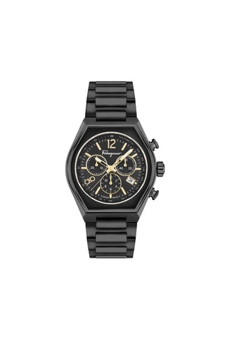 Ferragamo Tonneau Chrono Bracelet Watch