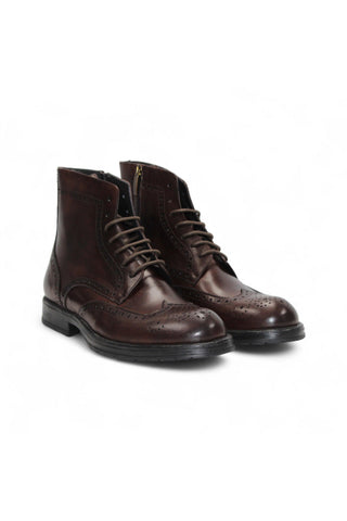 Firmani Daniel Calf-Skin Leather Wingtip Boots (FIR1028)