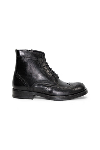 Firmani Daniel Calf-Skin Leather Wingtip Boots (FIR1028)-AmbrogioShoes