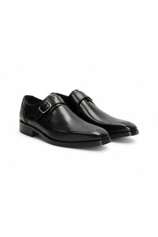 Firmani Duncan Calf-Skin Leather Single Monk Strap (FIR1037)-AmbrogioShoes