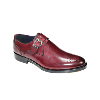 Firmani Henry Men's Shoes Antique Red Calf-Skin Leather Oxfords (FIR1021)-AmbrogioShoes