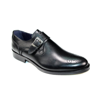 Firmani Henry Men's Shoes Black Calf-Skin Leather Oxfords (FIR1022)-AmbrogioShoes