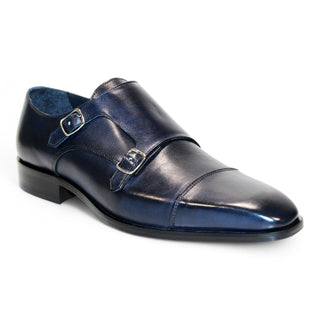 Firmani Percy Men's Shoes Calf-Skin Leather Monkstraps Loafers (FIR1052)-AmbrogioShoes