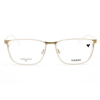 Flexon FLEXON E1139 Eyeglasses Matte Crystal/Gold / Clear Lens-AmbrogioShoes