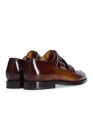 Franceschetti 8035095 Leather Double Monk-Straps-AmbrogioShoes
