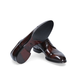 Franceschetti Alassio Men's Shoes Calf-Skin Leather Derby Oxfords (FCCT1022)-AmbrogioShoes