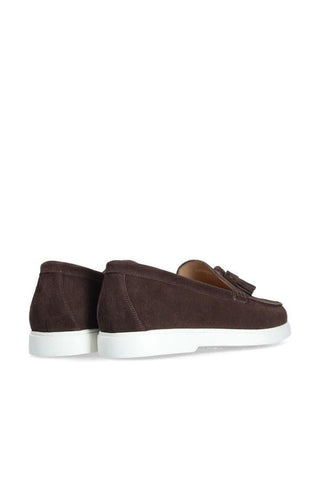 Franceschetti Amalfi Suede Moccasin Tassels Loafer (FCCT1116)-AmbrogioShoes