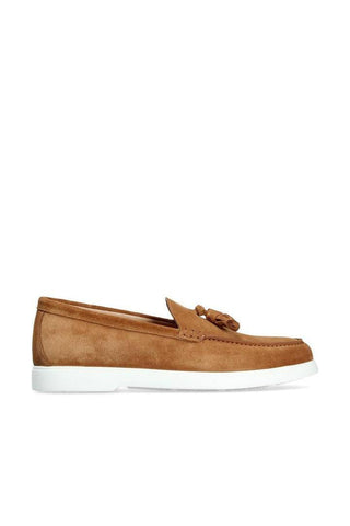 Franceschetti Amalfi Suede Moccasin Tassels Loafer (FCCT1116)-AmbrogioShoes