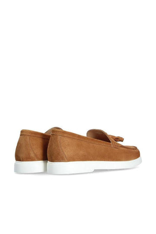 Franceschetti Amalfi Suede Moccasin Tassels Loafer (FCCT1116)-AmbrogioShoes