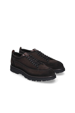 Franceschetti Berna 0128037 Suede Derby Sneakers (FCCT1086)-AmbrogioShoes