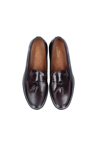 Franceschetti Brighton Calf-Skin Leather Tassels Loafers (FCCT1028)-AmbrogioShoes