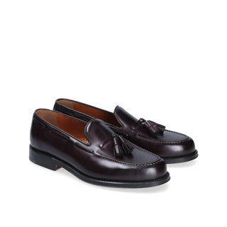 Franceschetti Brighton Men's Shoes Calf-Skin Leather Tassels Loafers (FCCT1028)-AmbrogioShoes