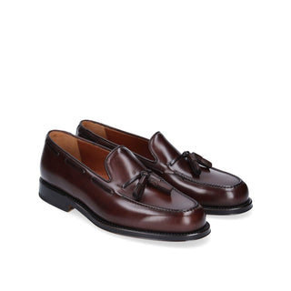 Franceschetti Brighton Men's Shoes Calf-Skin Leather Tassels Loafers (FCCT1028)-AmbrogioShoes