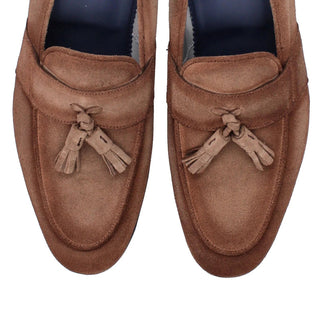 Franceschetti Bruno Suede Tassel Loafer-AmbrogioShoes