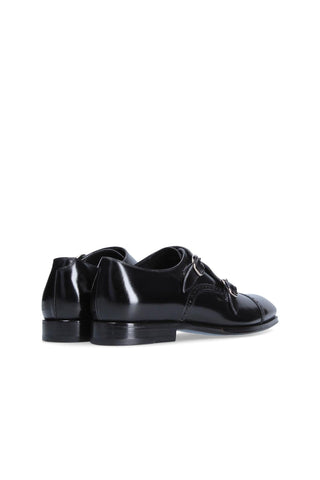 Franceschetti Colmar Calf-Skin Leather Double Monk-Straps Loafers (FCCT1030)