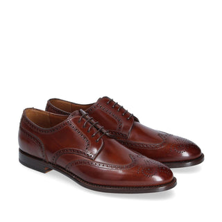 Franceschetti Conwy Men's Shoes Calf-Skin Leather Derby Oxfords (FCCT1037)-AmbrogioShoes