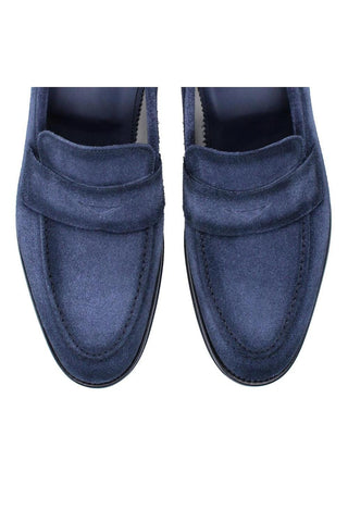 Franceschetti Damiano Suede Penny Loafer