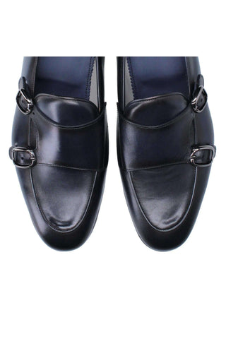 Franceschetti Enrico Leather Double Monk-Strap-AmbrogioShoes