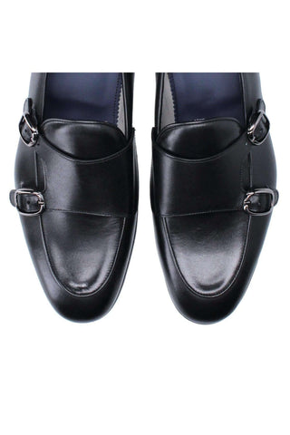 Franceschetti Enrico Leather Double Monk-Strap-AmbrogioShoes