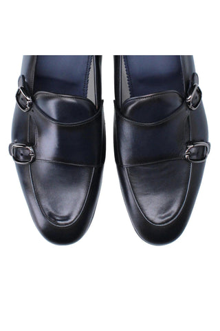 Franceschetti Enrico Leather Double Monk-Strap