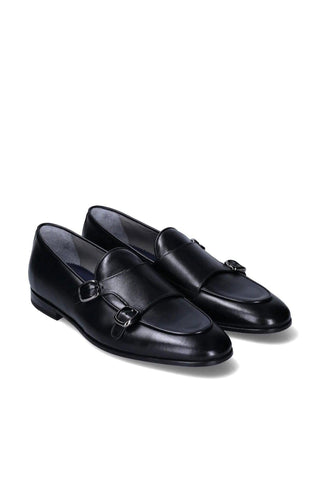 Franceschetti Enrico Leather Double Monk-Strap