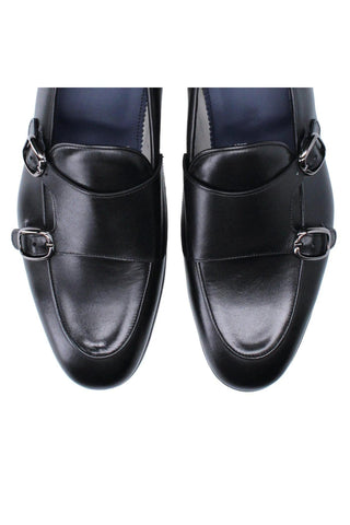 Franceschetti Enrico Leather Double Monk-Strap