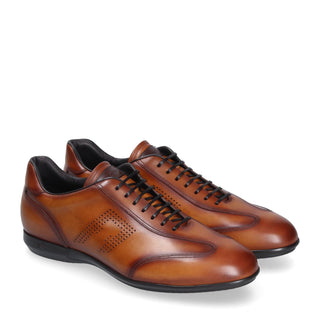 Franceschetti Frencesina Verona 7710025 Men's Luxury Italian Shoes Calf-Skin Leather Casual Sneakers (FCCT1091)-AmbrogioShoes