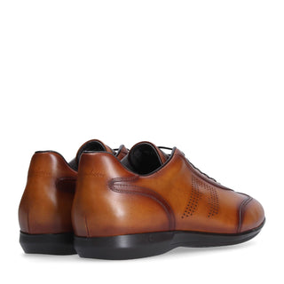 Franceschetti Frencesina Verona 7710025 Men's Luxury Italian Shoes Calf-Skin Leather Casual Sneakers (FCCT1091)-AmbrogioShoes