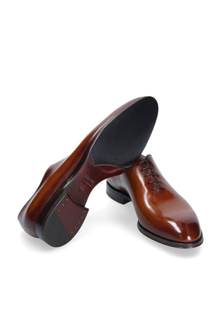 Franceschetti French Imperia Calf-Skin Leather Whole-Cut Oxfords (FCCT1021)-AmbrogioShoes