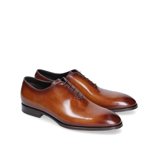 Franceschetti French Imperia Men's Shoes Calf-Skin Leather Whole-Cut Oxfords (FCCT1021)-AmbrogioShoes
