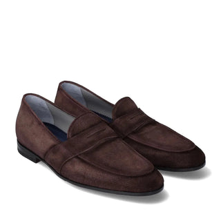 Franceschetti Giulio Suede Penny Loafer-AmbrogioShoes
