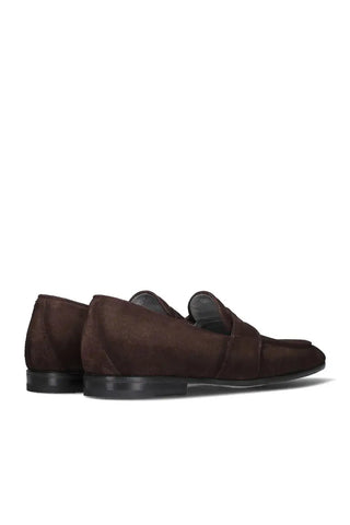 Franceschetti Giulio Suede Penny Loafer-AmbrogioShoes