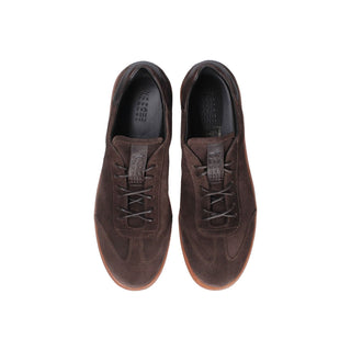 Franceschetti Lithe Men's Luxury Italian Shoes Suede / Calf-Skin Leather Lightweight Sneakers (FCCT1059)-AmbrogioShoes