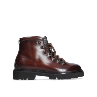 Franceschetti Livigno Men's Shoes Calf-Skin Leather Hiking Boots (FCCT1025)-AmbrogioShoes