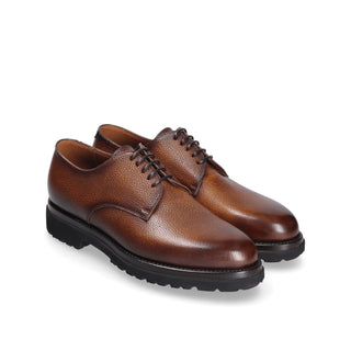 Franceschetti Lodz Men's Shoes Calf-Skin Leather Derby Oxfords (FCCT1093)-AmbrogioShoes