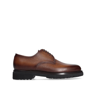 Franceschetti Lodz Men's Shoes Calf-Skin Leather Derby Oxfords (FCCT1093)-AmbrogioShoes