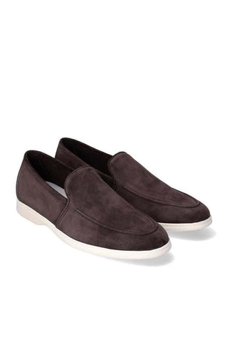 Franceschetti Luca Suede Moccasin Loafer-AmbrogioShoes