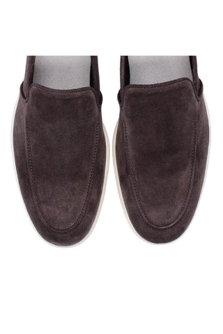 Franceschetti Luca Suede Moccasin Loafer-AmbrogioShoes