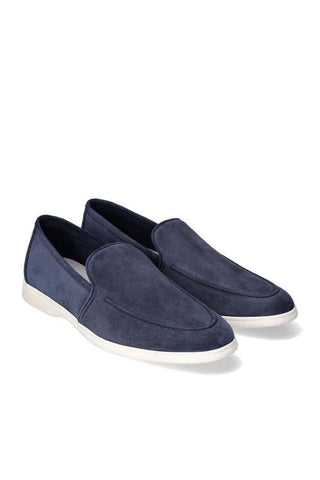 Franceschetti Luca Suede Moccasin Loafer-AmbrogioShoes