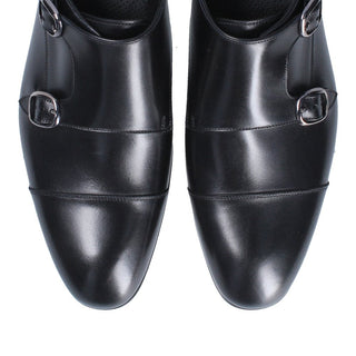 Franceschetti Lucca Calf-Skin Leather Double Monk-Strap(FCCT1126)-AmbrogioShoes