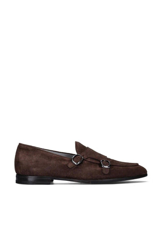 Franceschetti Massimo Suede Double Monk-Strap