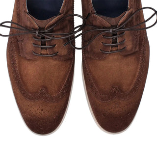 Franceschetti Matteo Suede Wing-Tip Derby-AmbrogioShoes