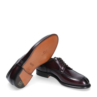 Franceschetti Men's Luxury Italian Shoes Calf-Skin Leather Split-Toe Derby (FCCT1088)-AmbrogioShoes